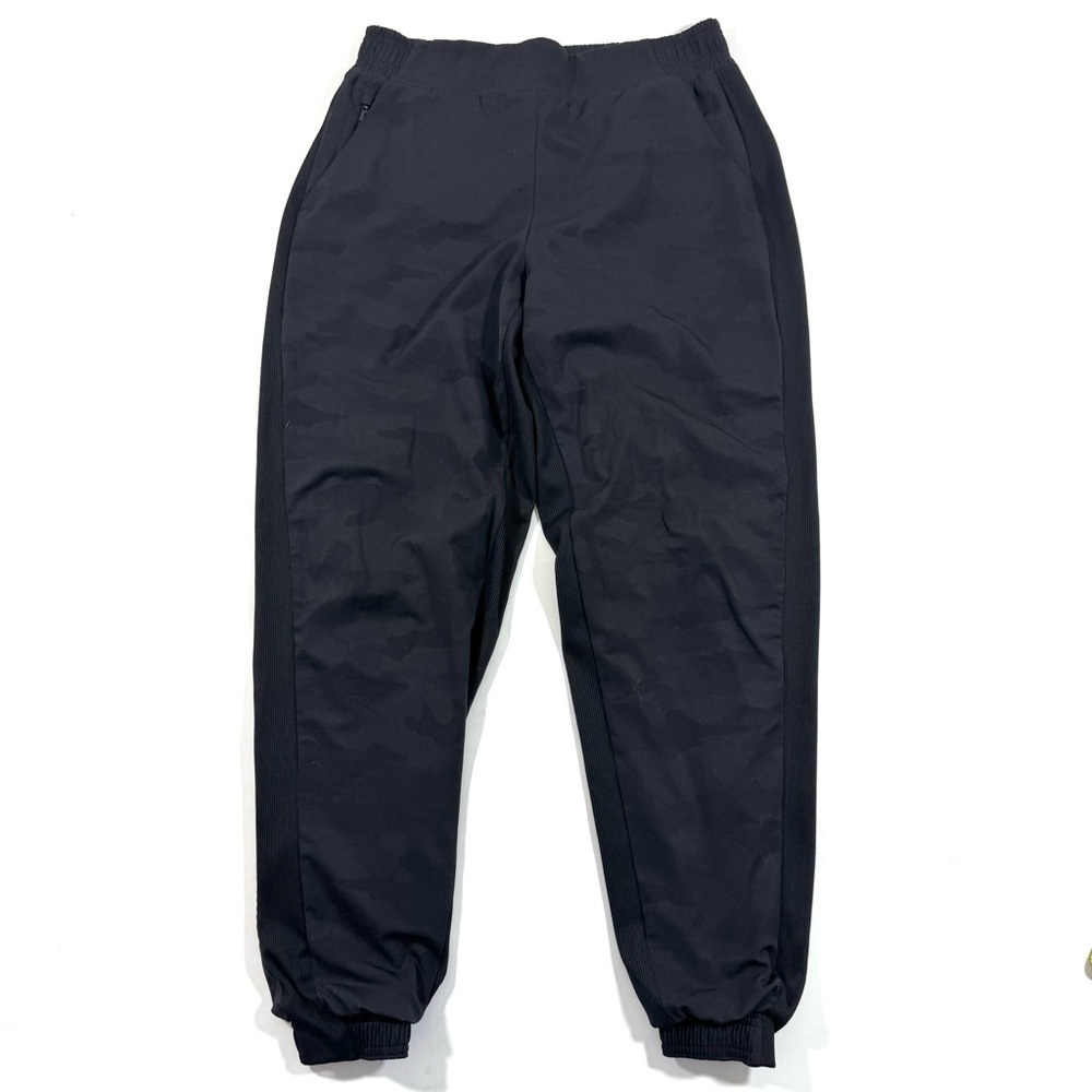 Athleta Brooklyn Jogger Pants Lined Black Camo